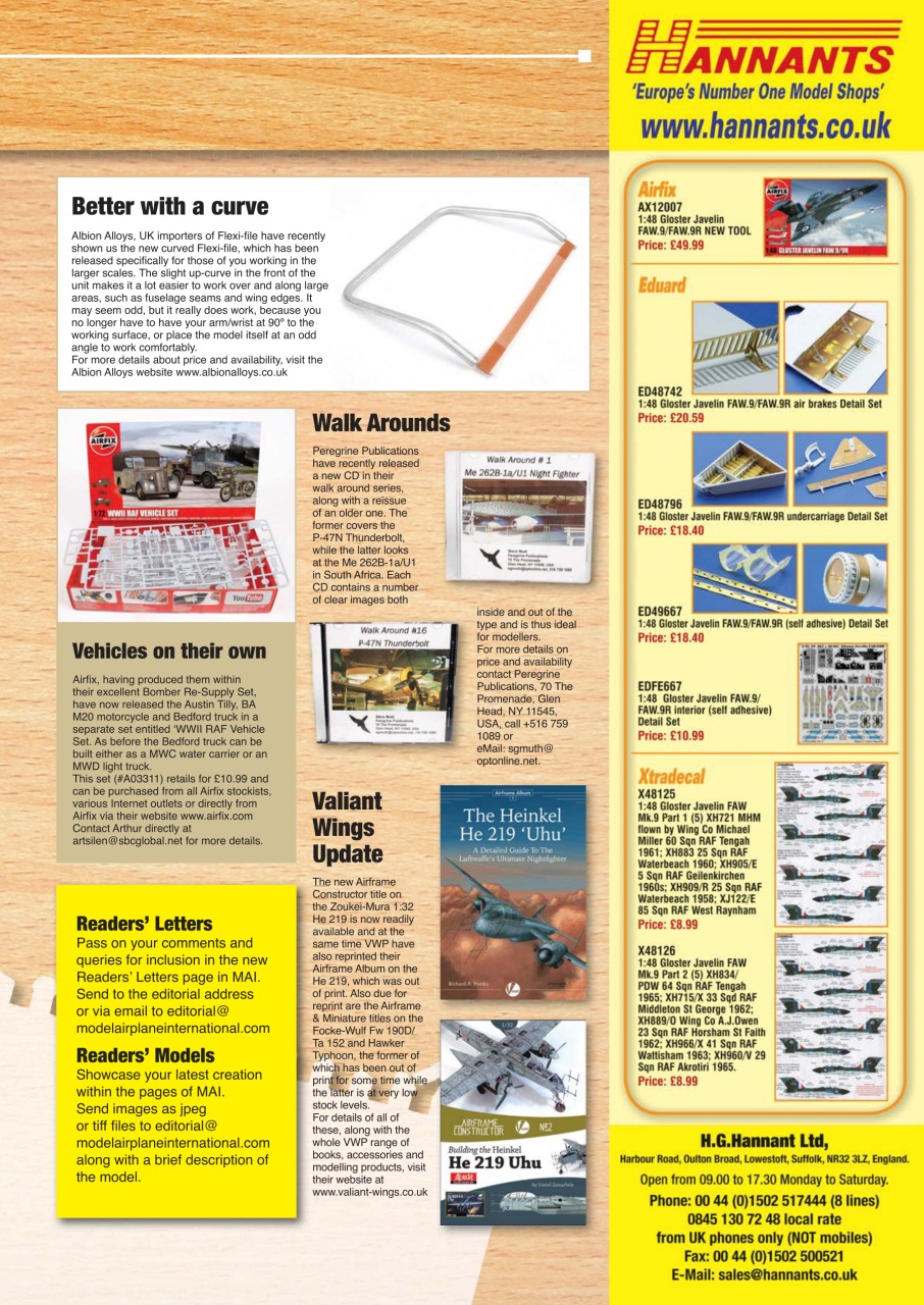 Model Airplane International Preview Pages