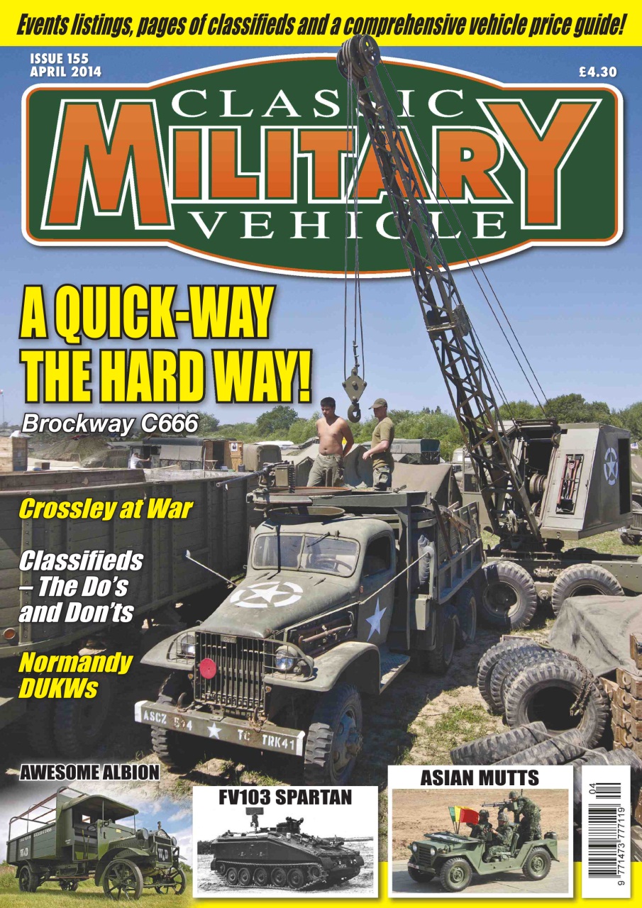 Classic Military Vehicle Preview Pages