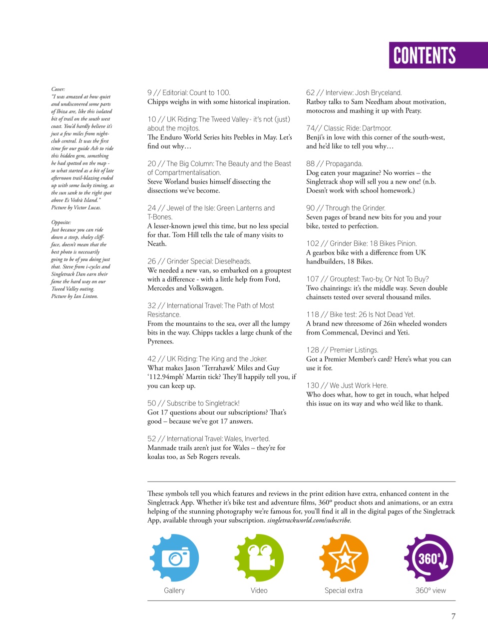 Singletrack Preview Pages