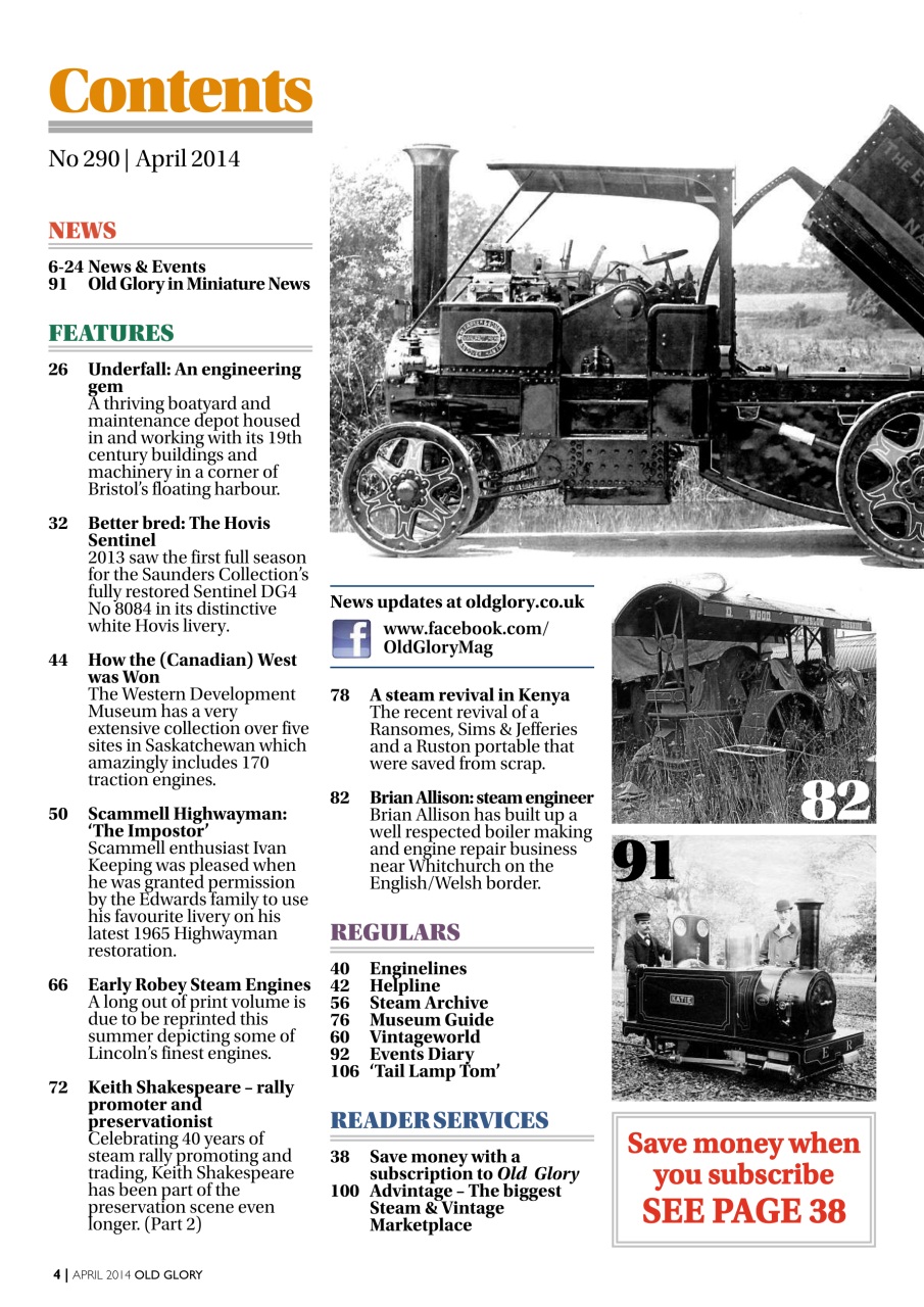 Old Glory Magazine Preview Pages