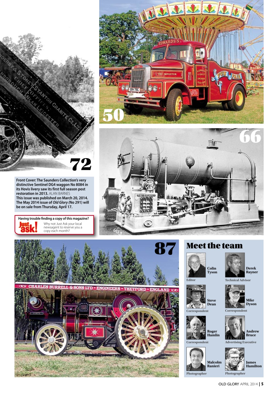 Old Glory Magazine Preview Pages