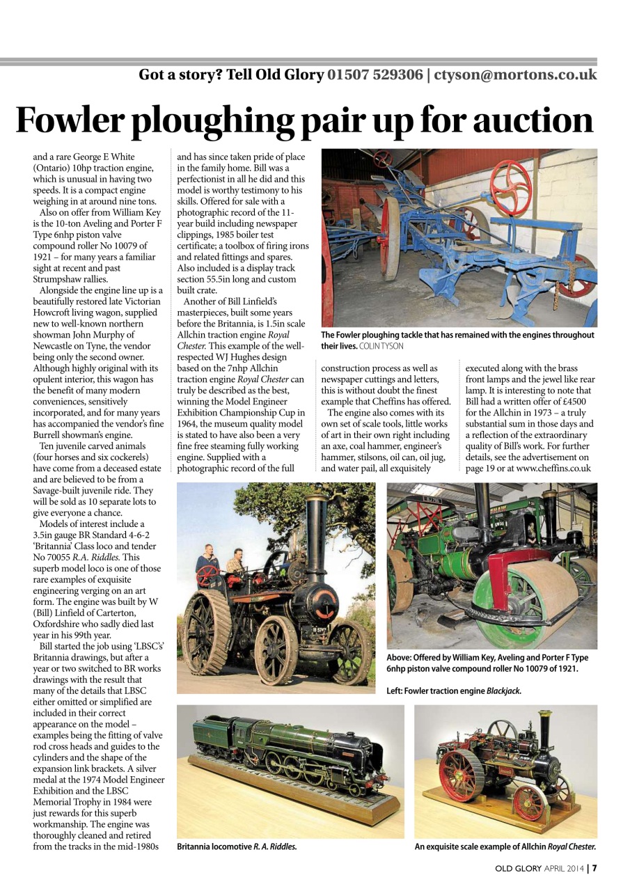 Old Glory Magazine Preview Pages