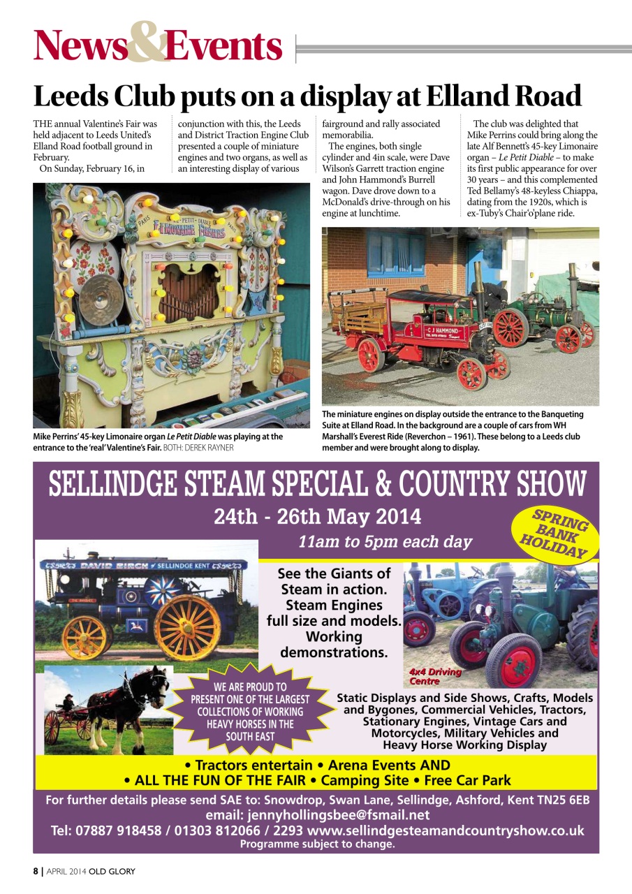 Old Glory Magazine Preview Pages