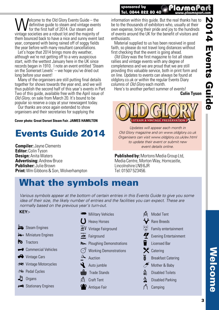 Old Glory Magazine Preview Pages