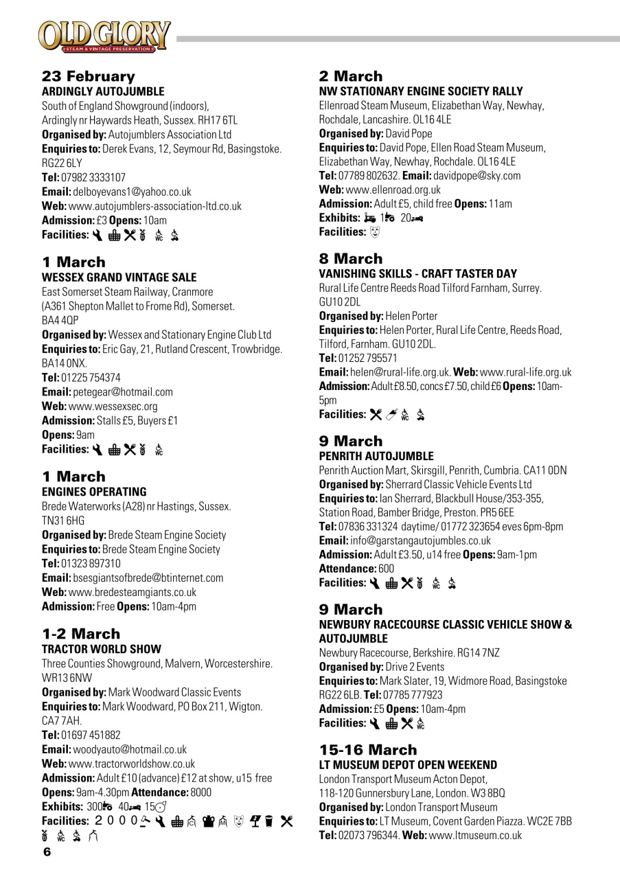 Old Glory Magazine Preview Pages