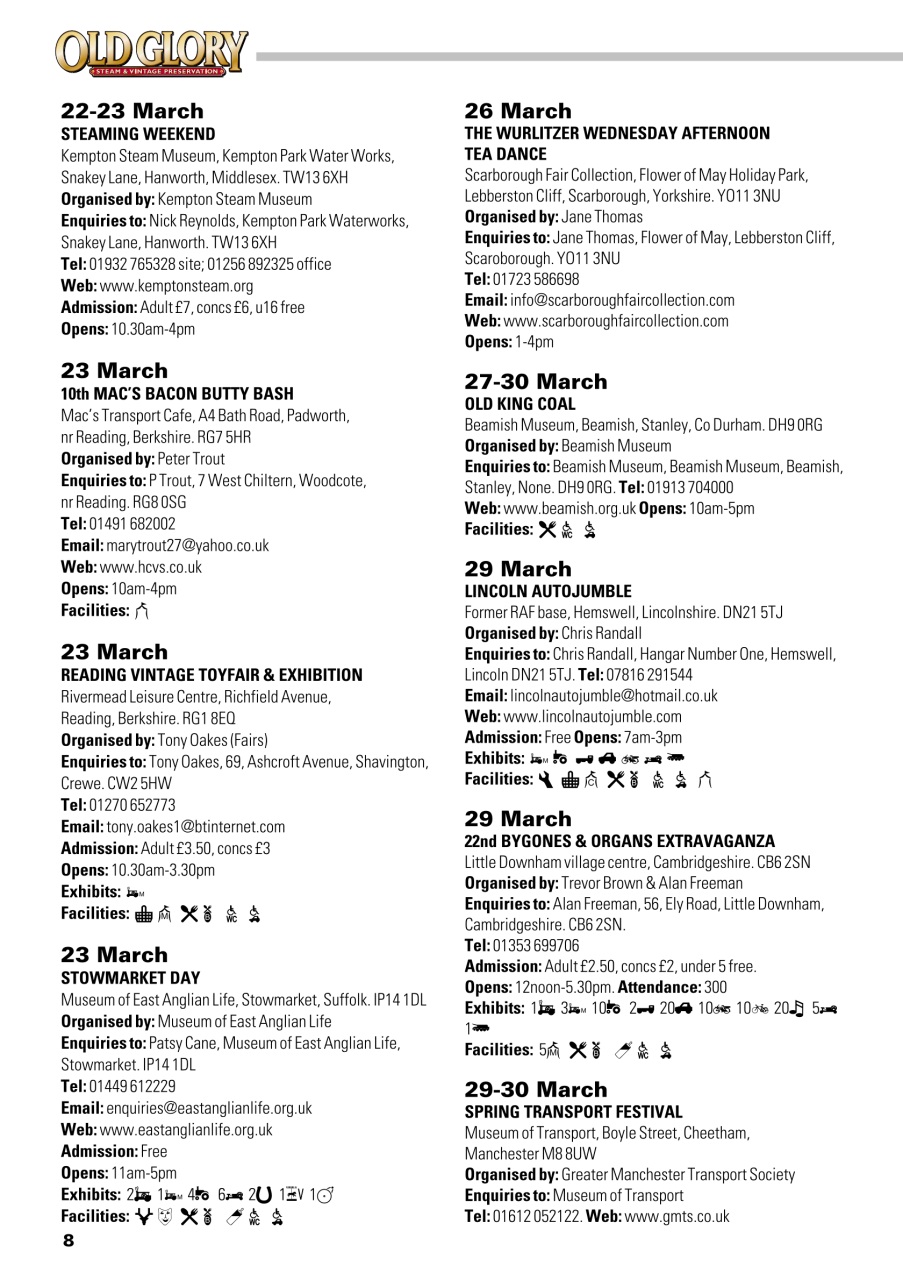 Old Glory Magazine Preview Pages