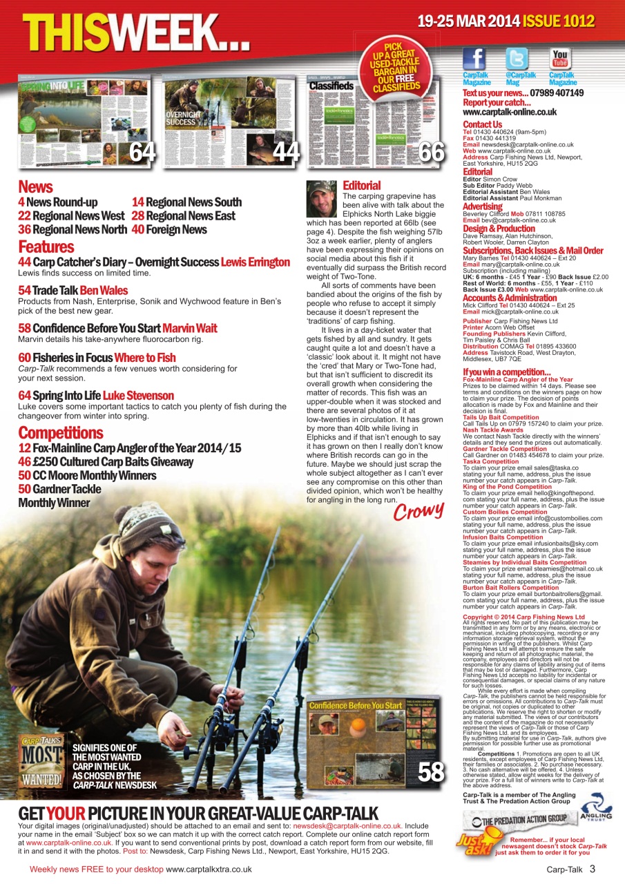 Carp-Talk Preview Pages