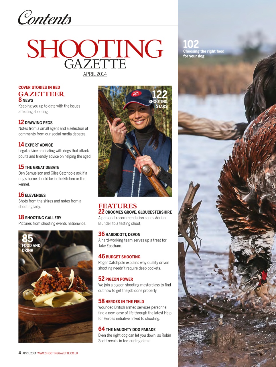 Shooting Gazette Preview Pages