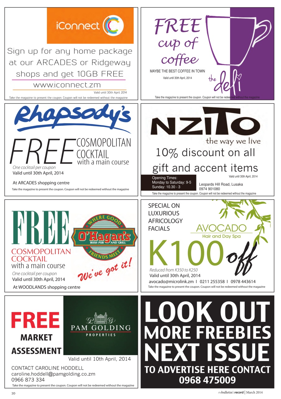 The Bulletin & Record Preview Pages