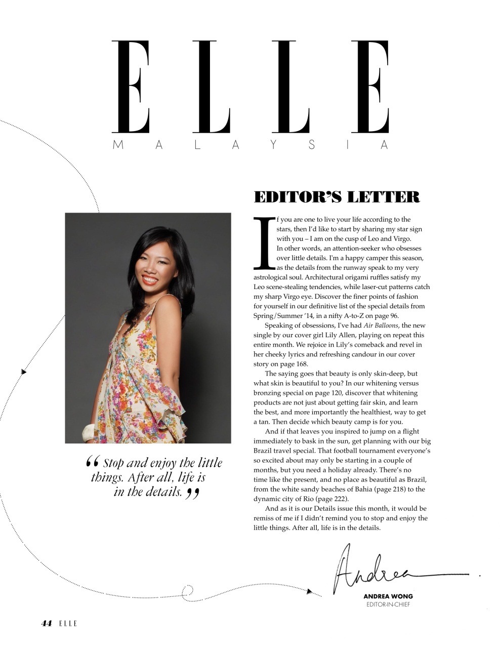 ELLE Malaysia Preview Pages