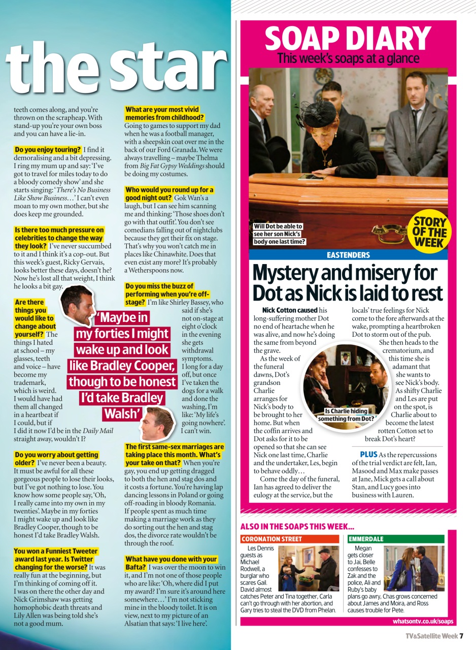 TV & Satellite Week Preview Pages