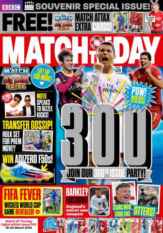 Match of the Day issue 300