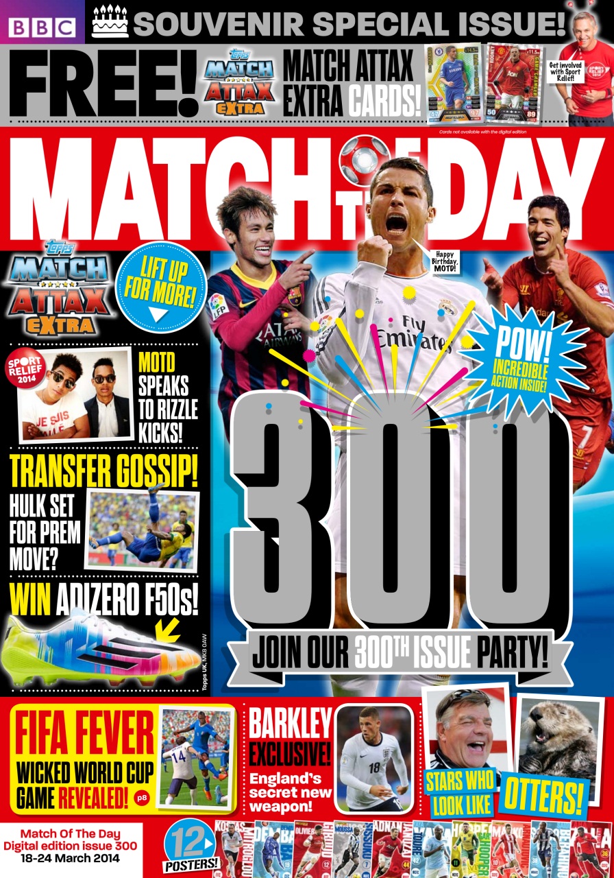 Match of the Day Preview Pages