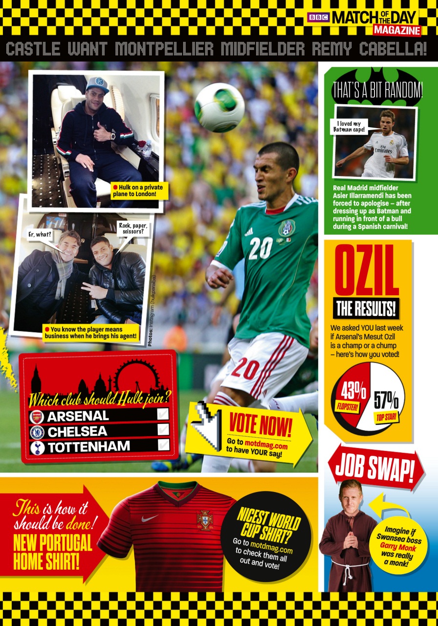 Match of the Day Preview Pages