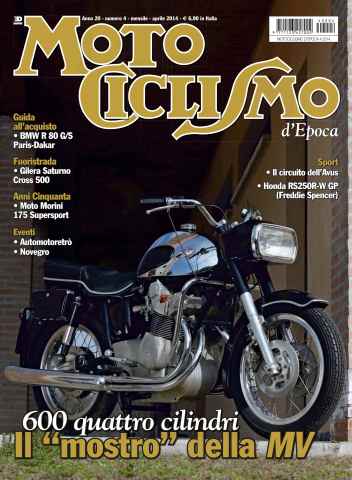 Motociclismo d'Epoca issue Motociclismo d'Epoca 4 2014