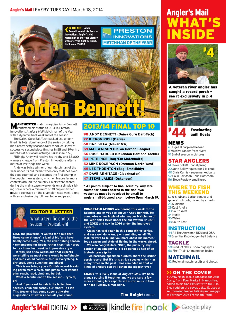 Anglers Mail Preview Pages