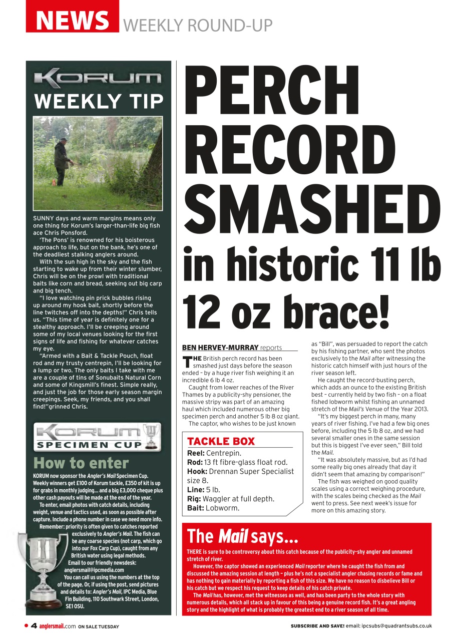 Anglers Mail Preview Pages