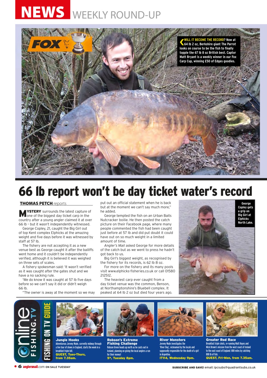 Anglers Mail Preview Pages