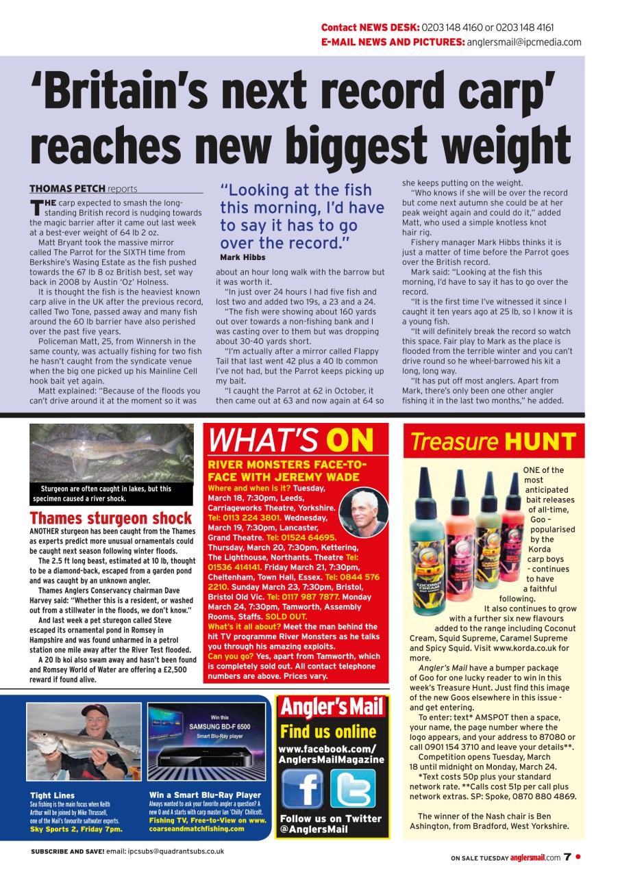 Anglers Mail Preview Pages