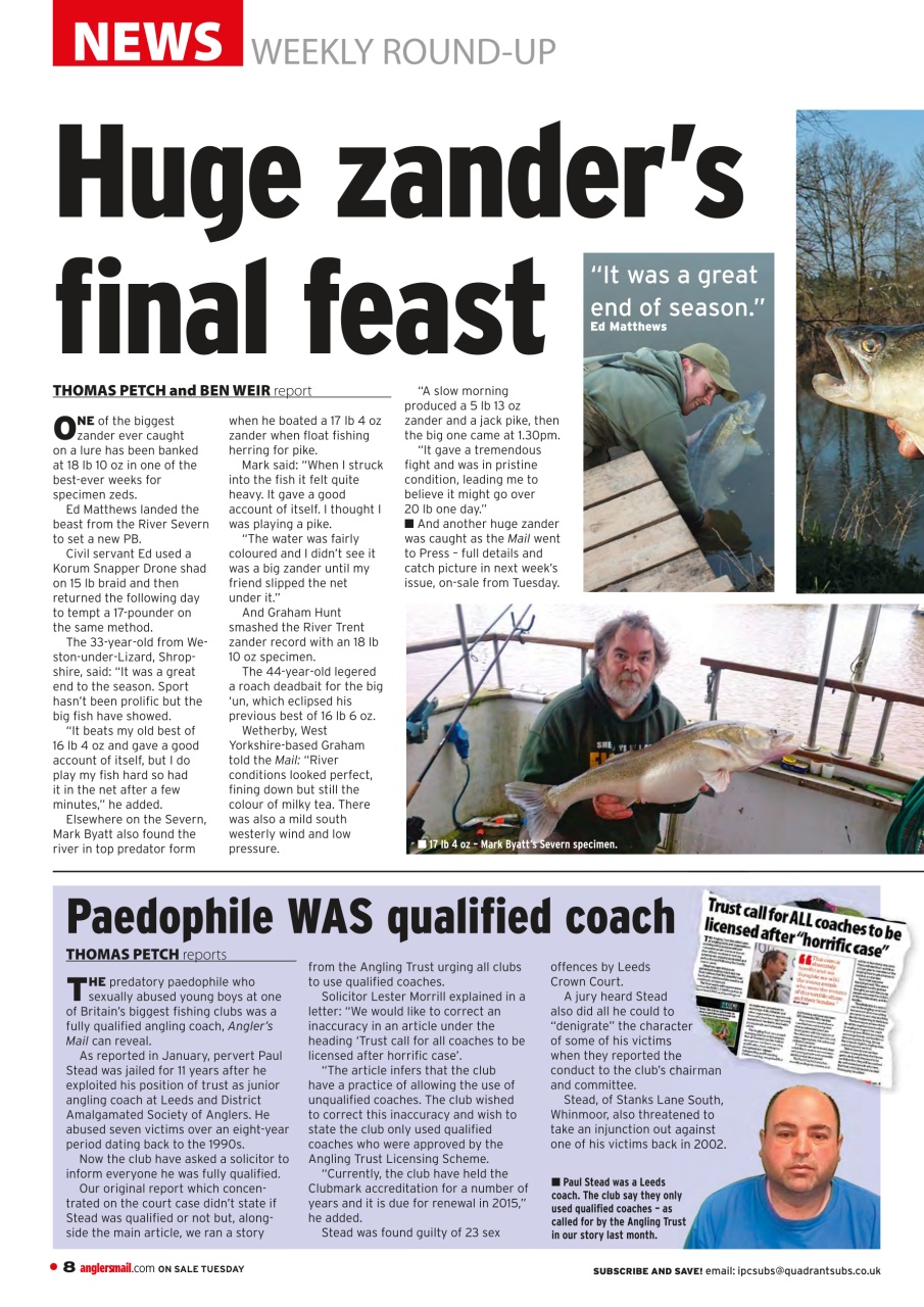 Anglers Mail Preview Pages