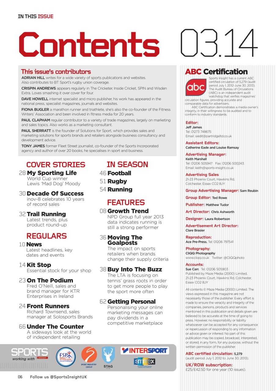 Sports Insight Preview Pages