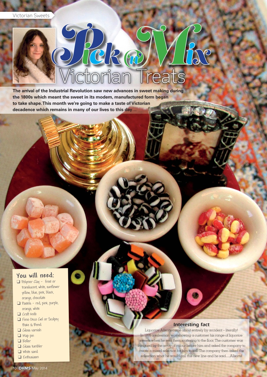 Dolls House and Miniature Scene Preview Pages