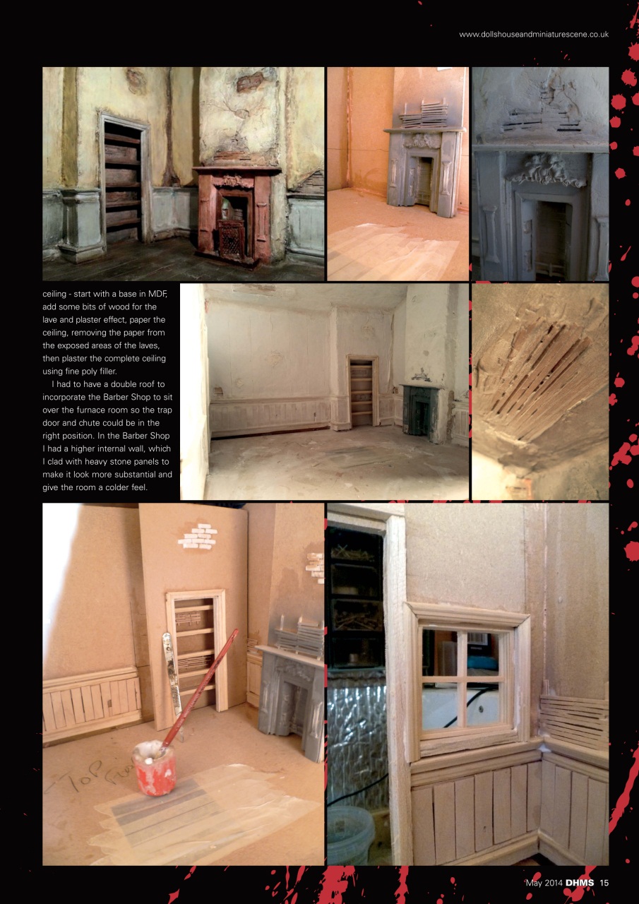Dolls House and Miniature Scene Preview Pages