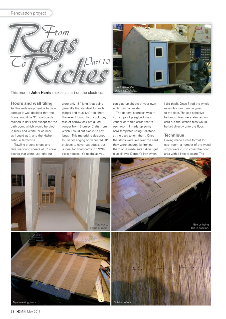 Dolls House and Miniature Scene Preview Pages