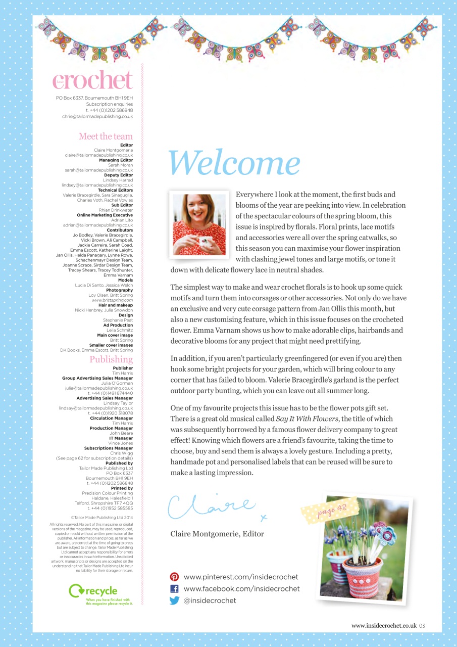 Inside Crochet Preview Pages