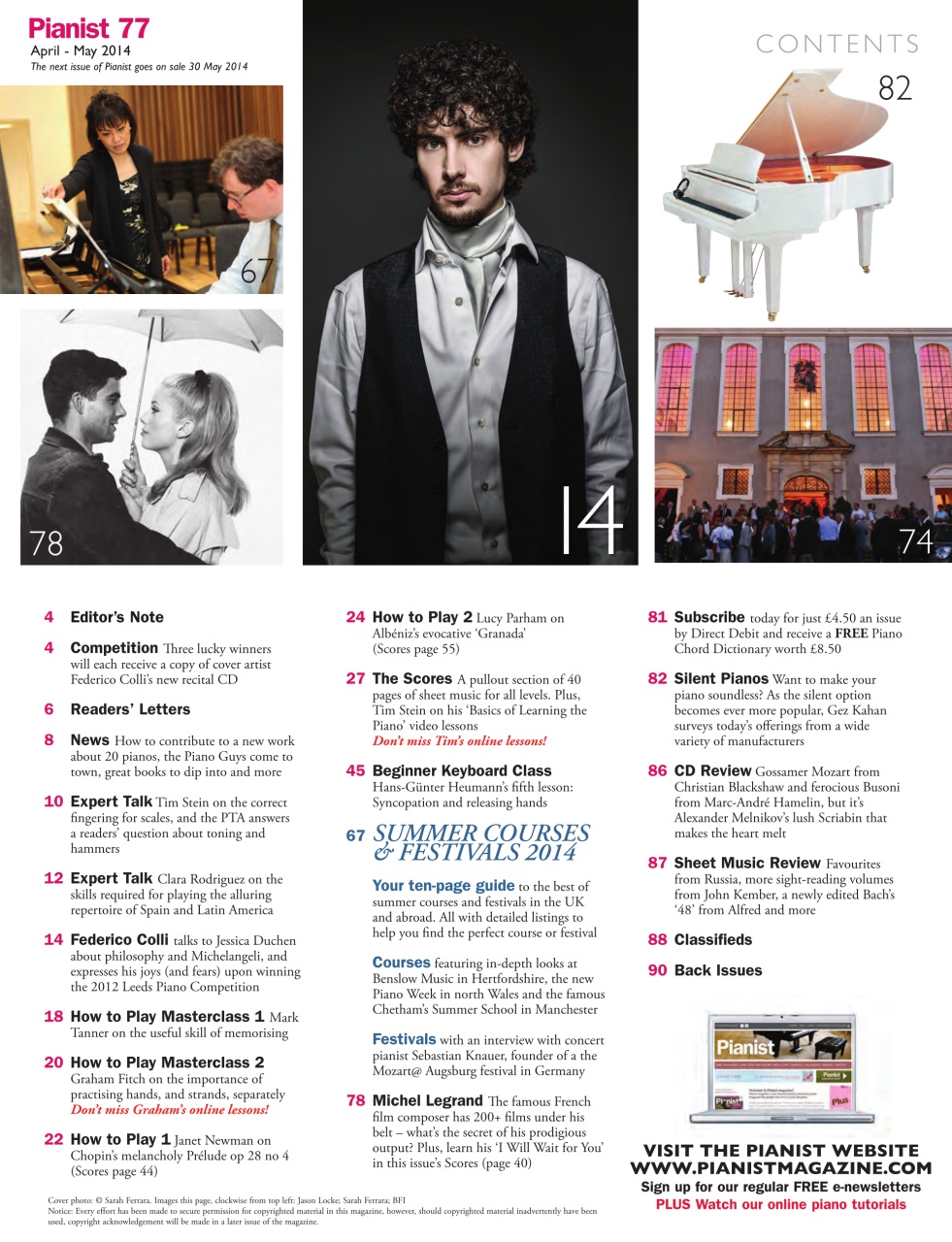 Pianist Preview Pages