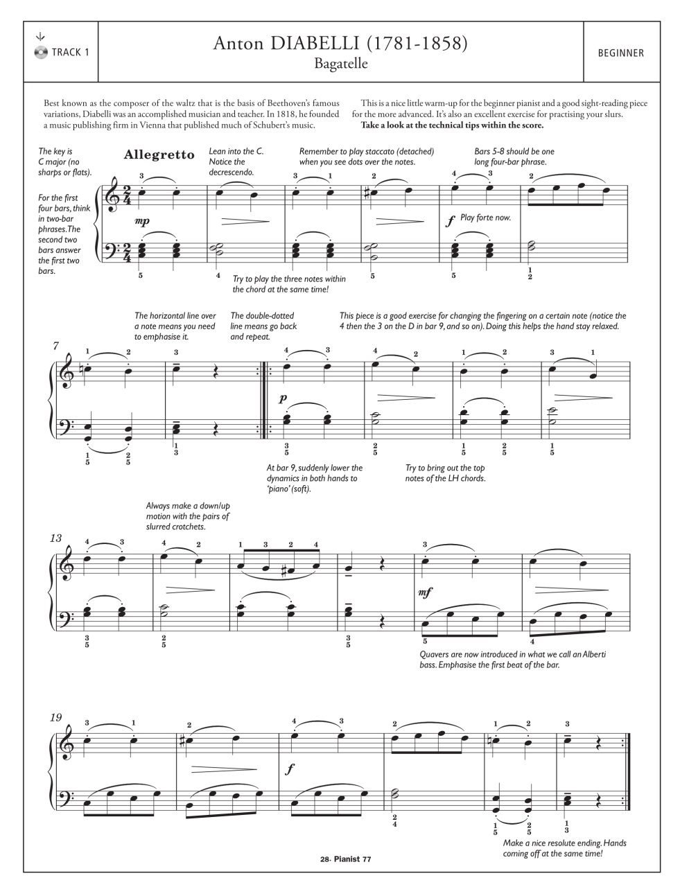 Pianist Preview Pages
