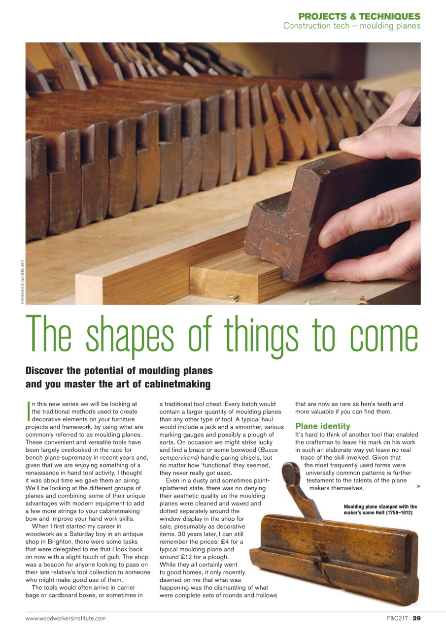 Furniture & Cabinetmaking Preview Pages