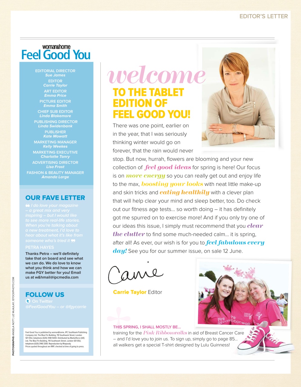 Woman&Home Feel Good You Preview Pages