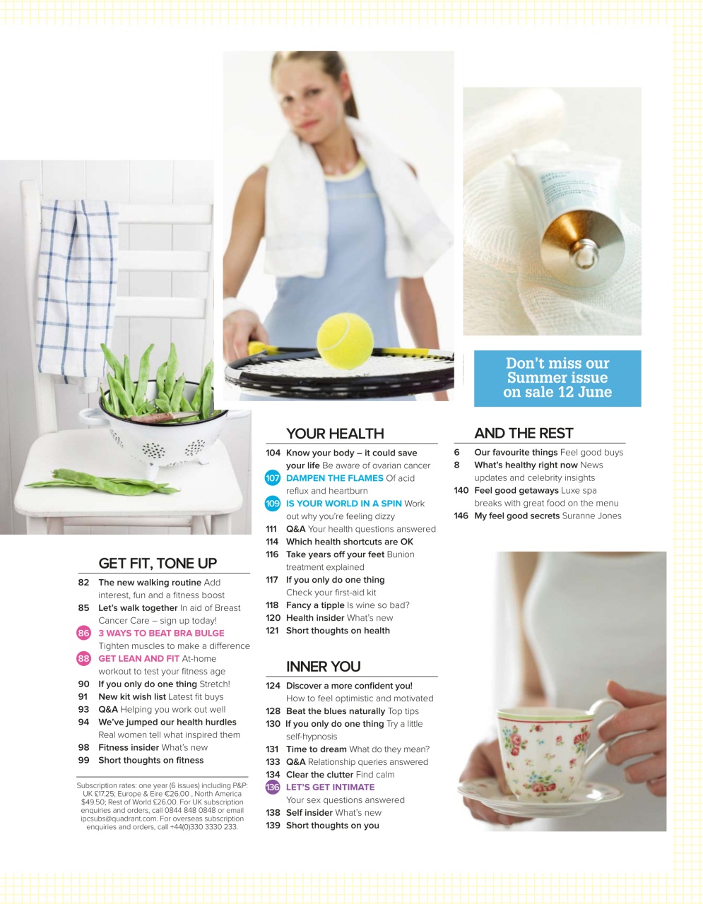 Woman&Home Feel Good You Preview Pages