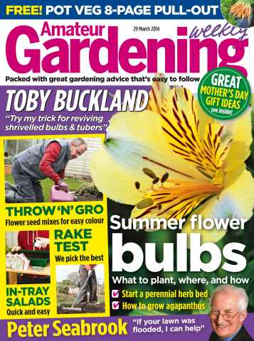 Amateur Gardening issue 29th March 2014