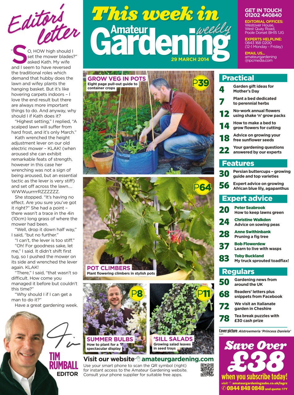 Amateur Gardening Preview Pages