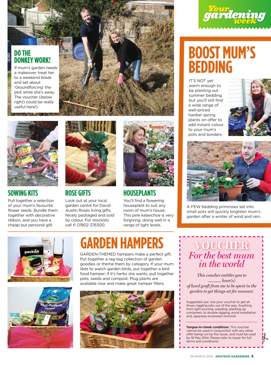 Amateur Gardening Preview Pages