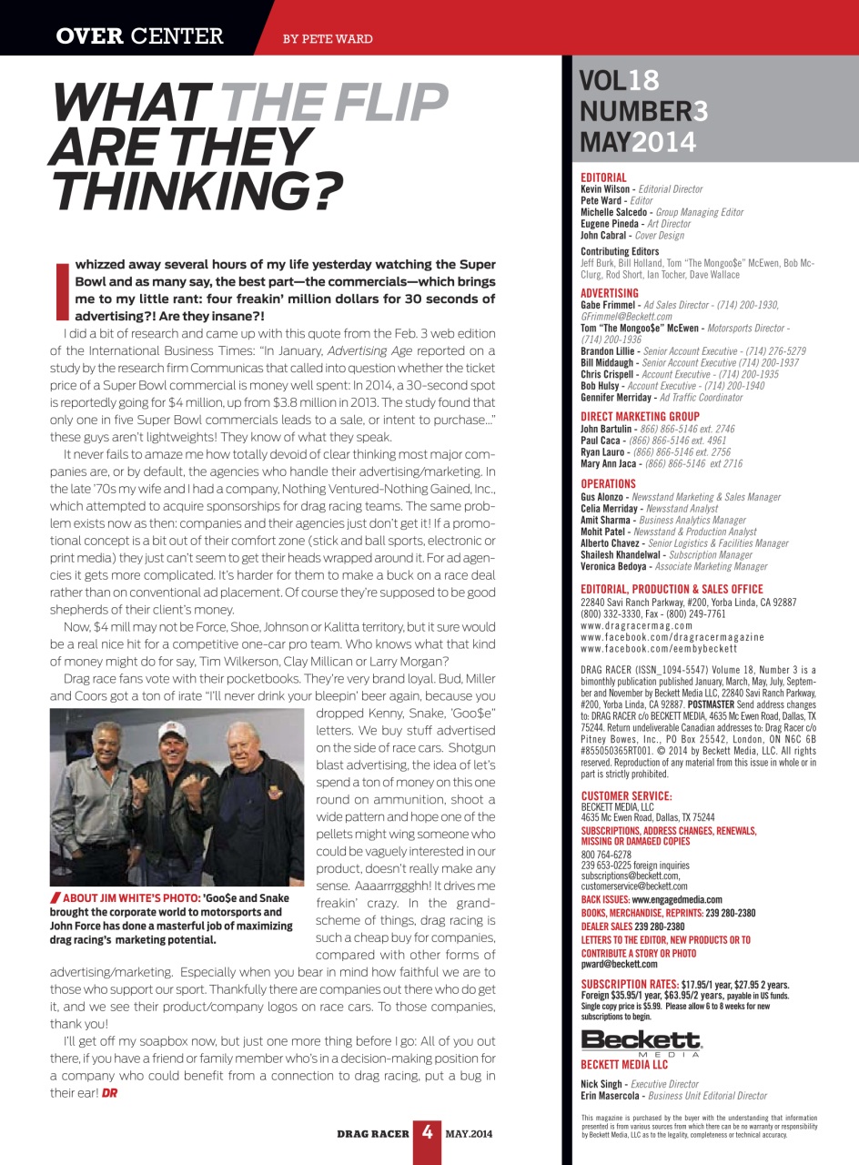 Drag Racer Preview Pages