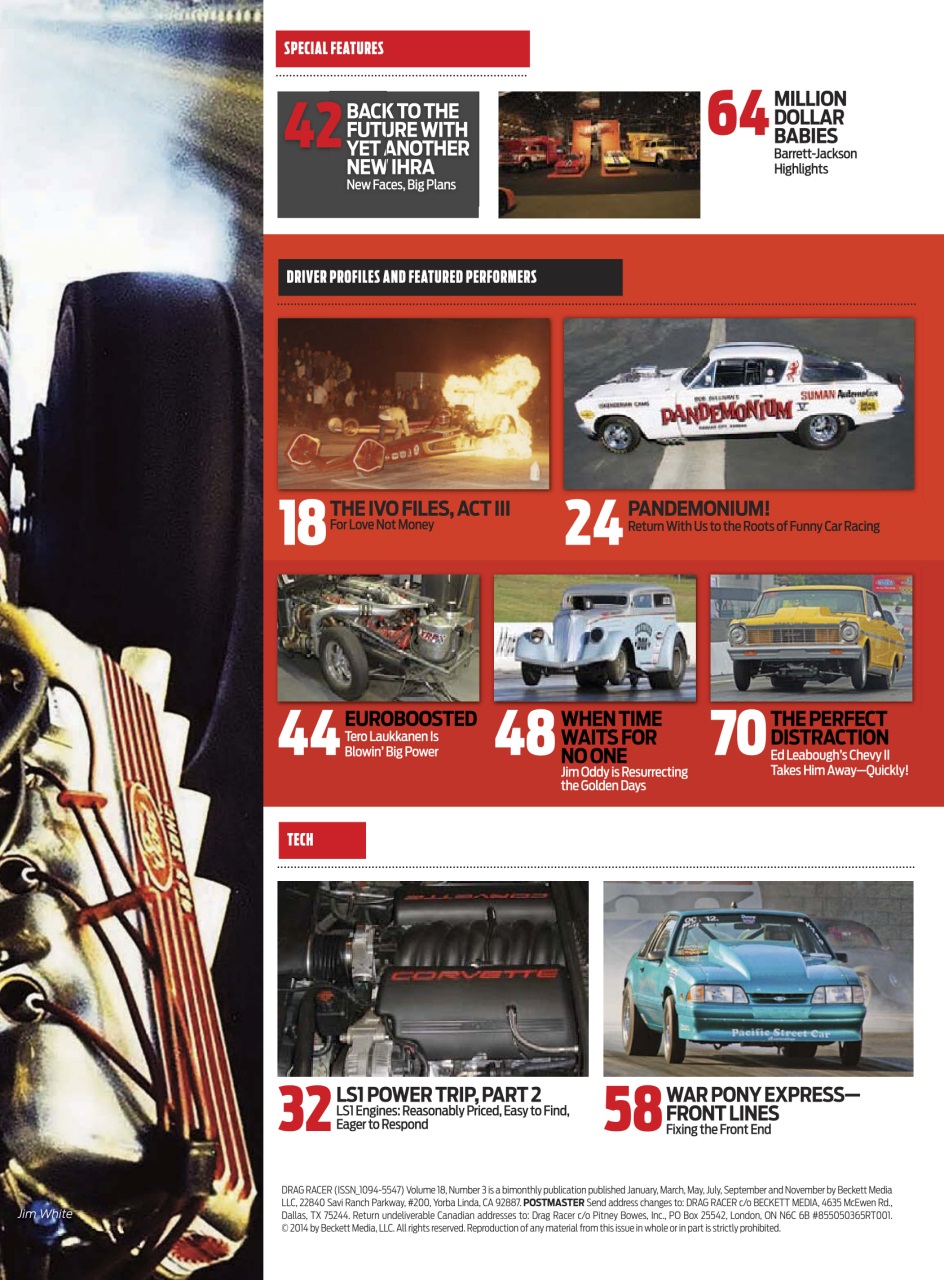 Drag Racer Preview Pages