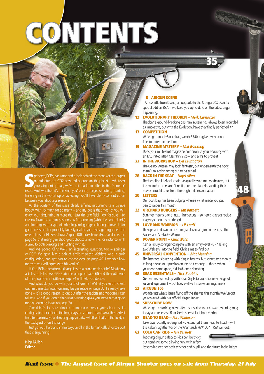 Airgun Shooter Preview Pages