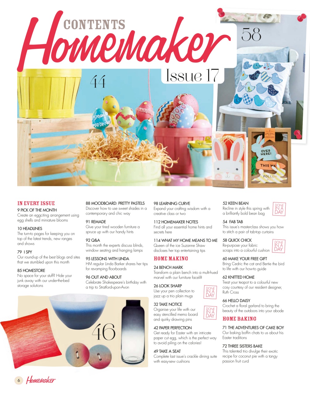 Homemaker Preview Pages