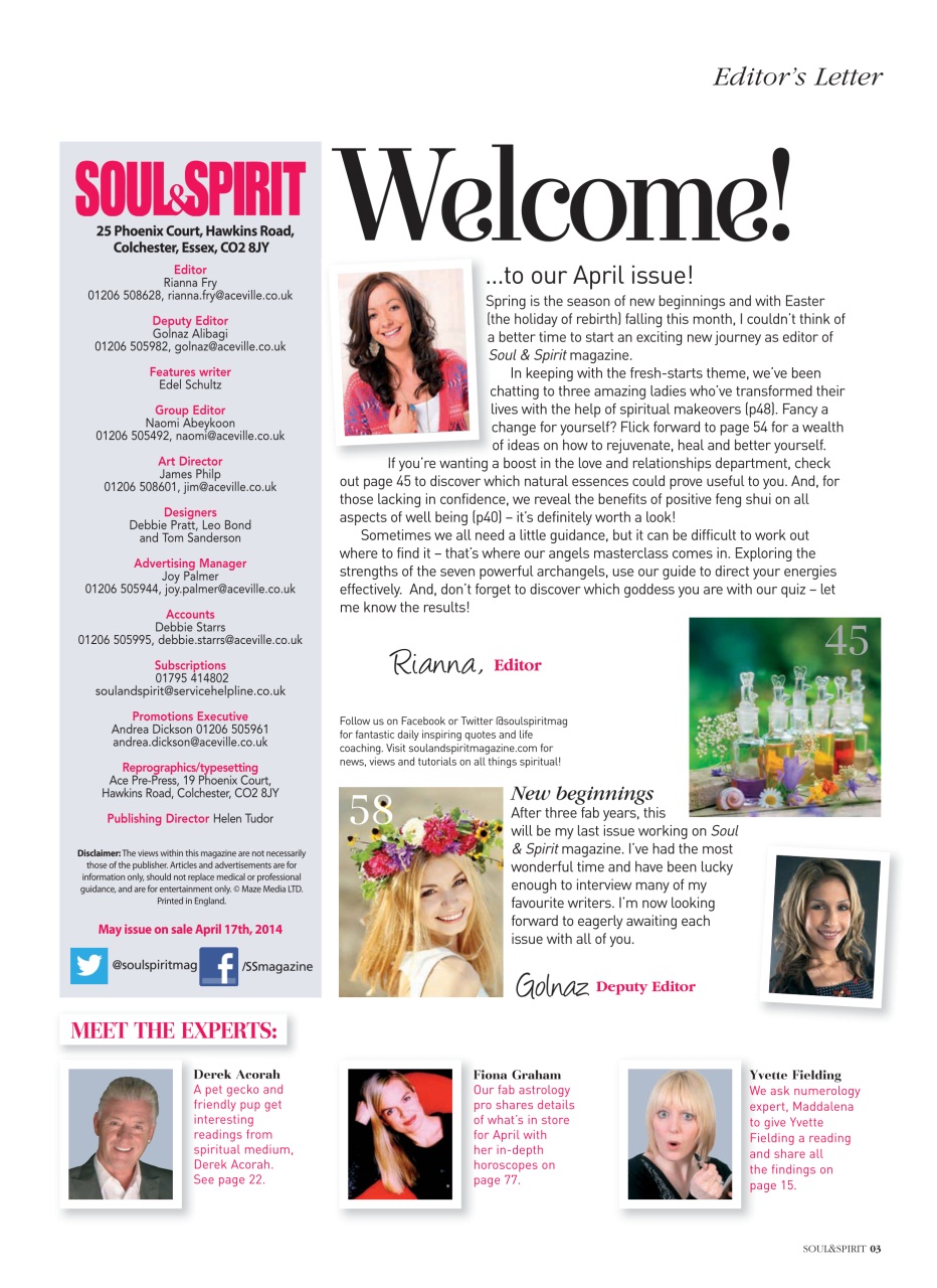 Soul & Spirit Preview Pages