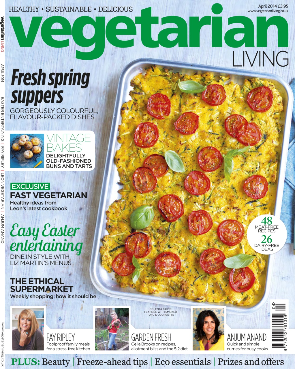 Vegetarian Living Preview Pages
