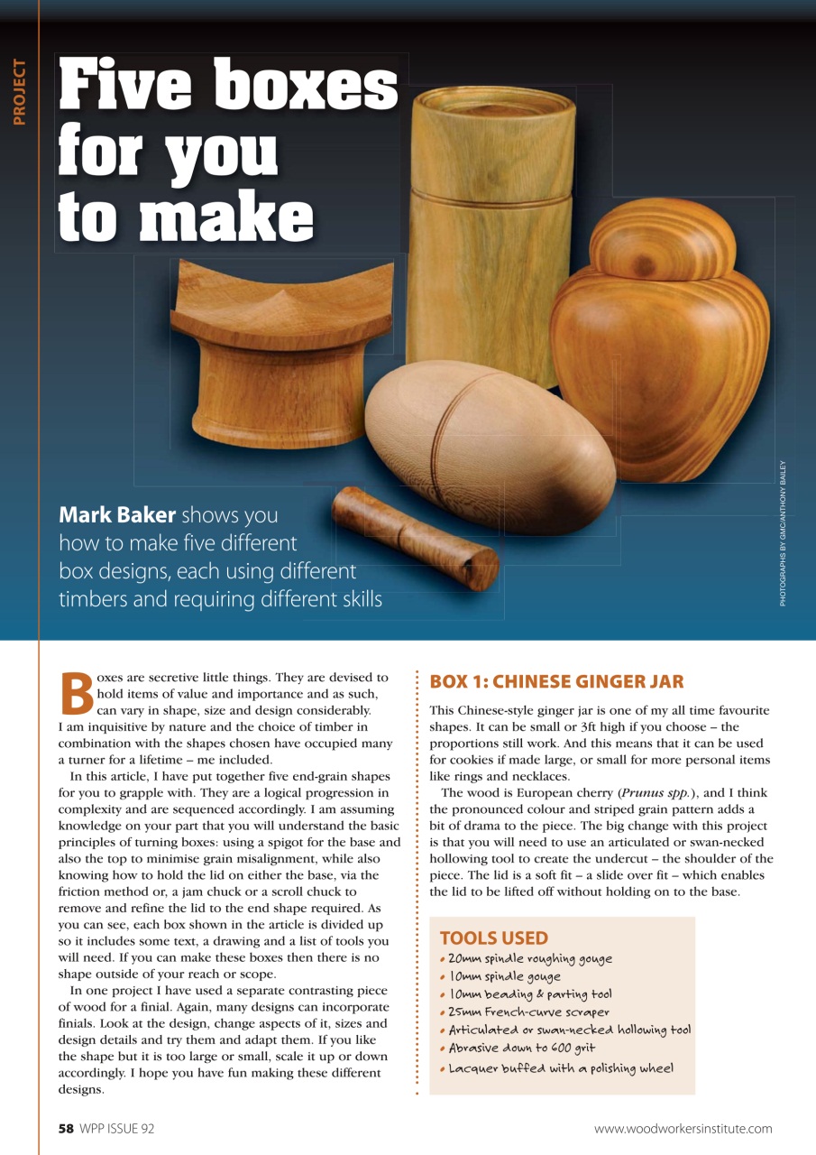Woodworking Crafts Magazine Preview Pages