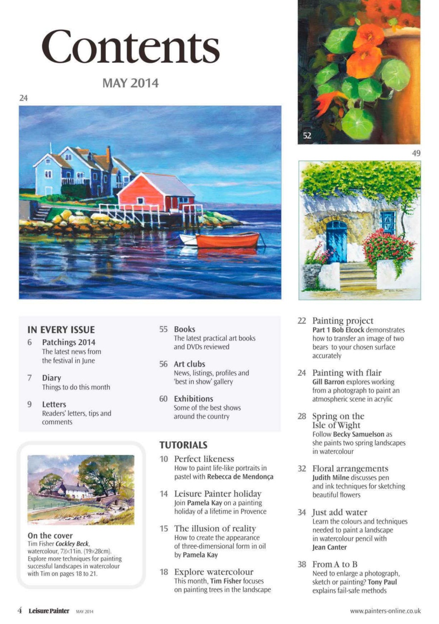 Leisure Painter & The Artist Preview Pages