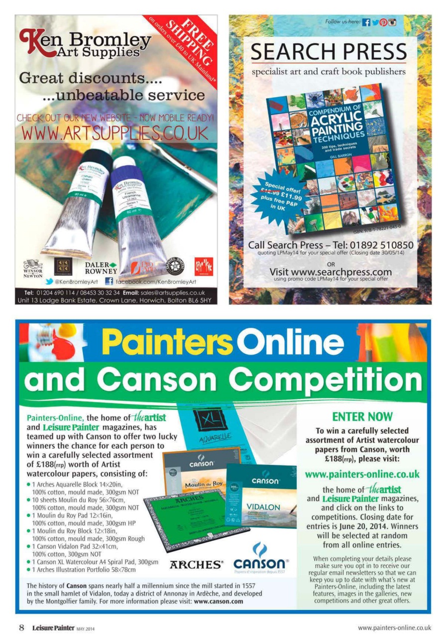 Leisure Painter & The Artist Preview Pages