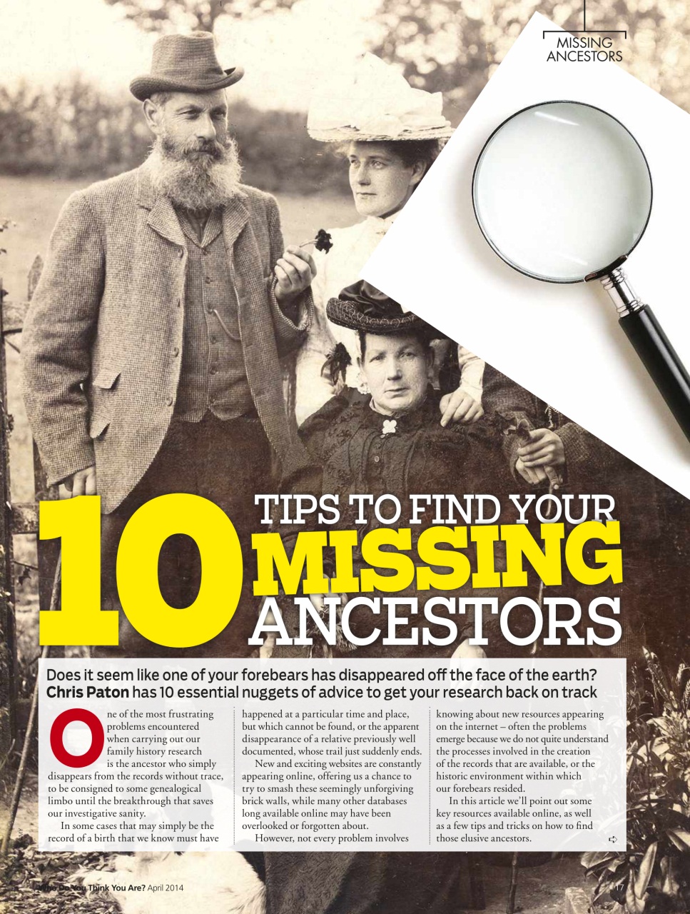 Who Do You Think You Are? Preview Pages