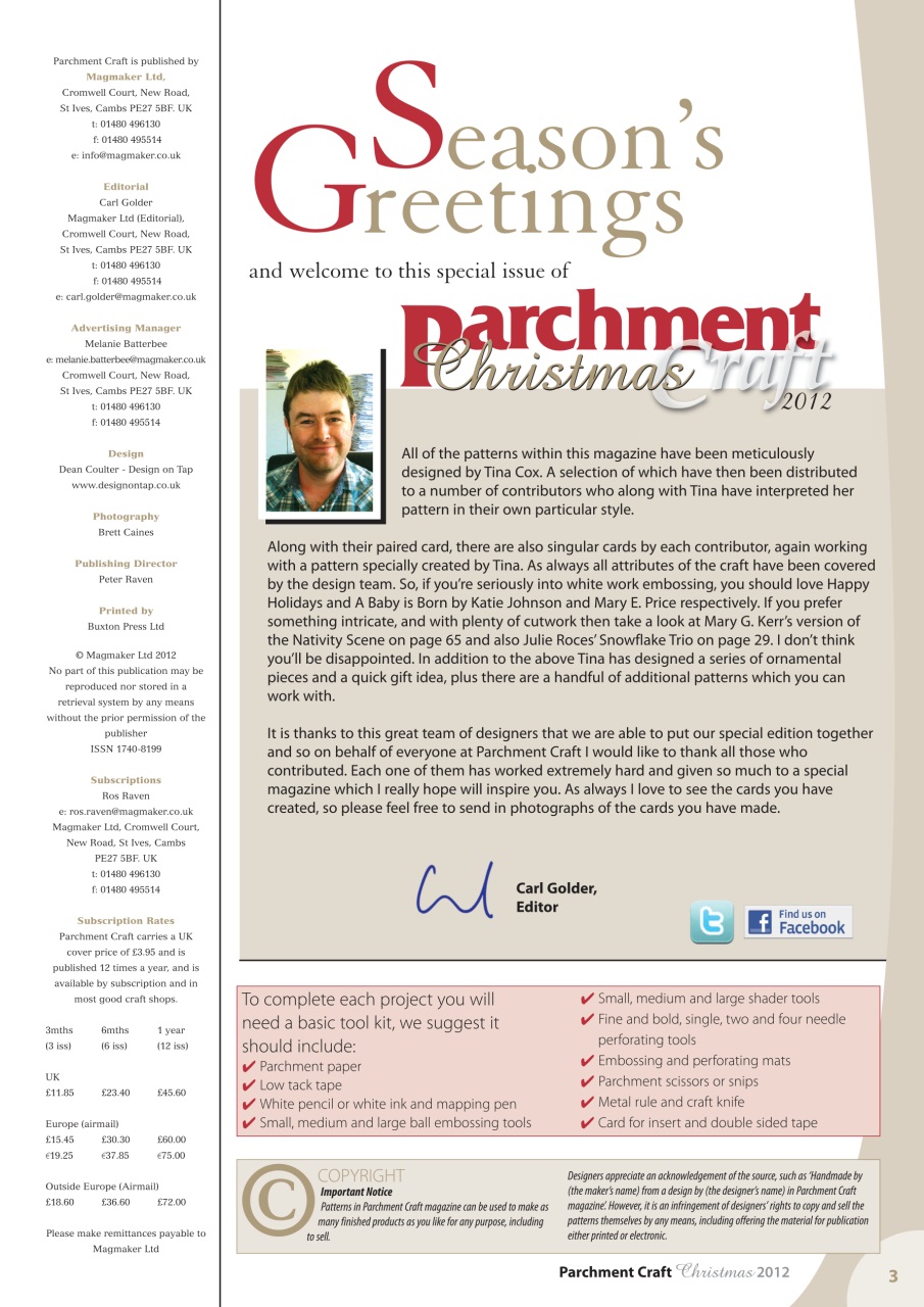 Parchment Craft Preview Pages