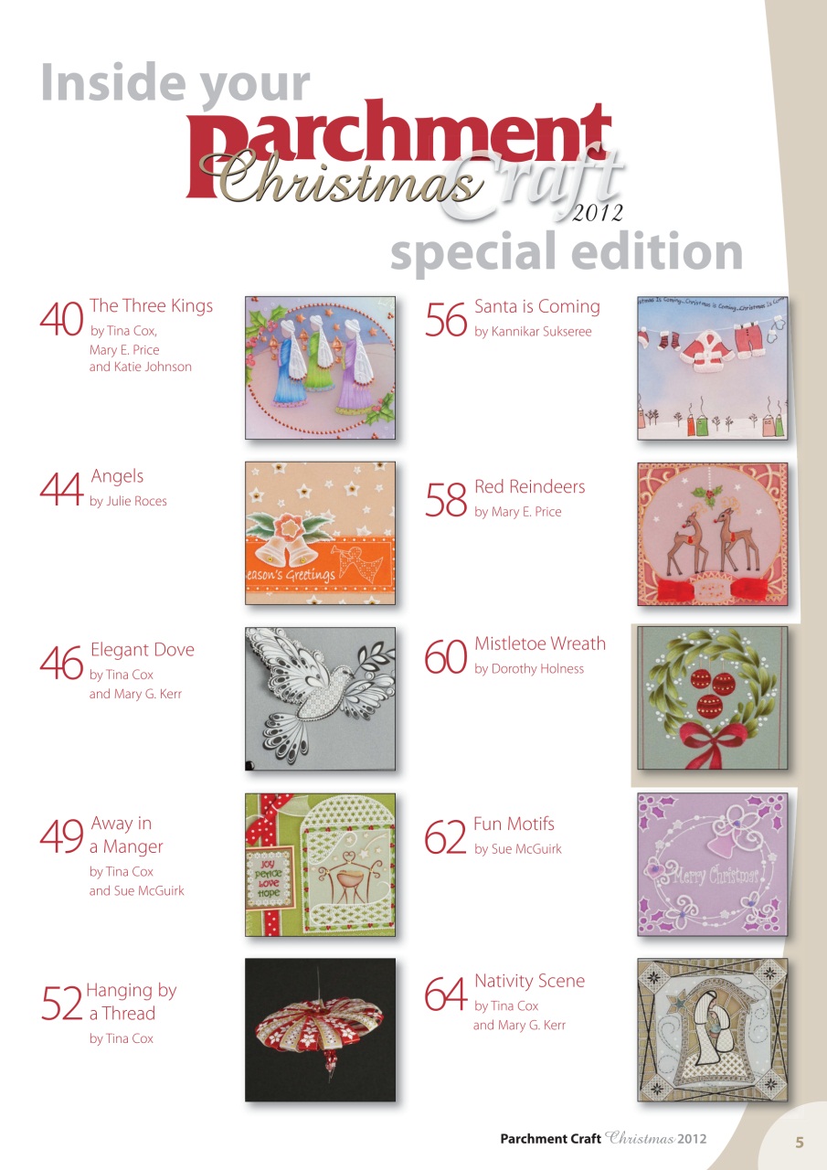 Parchment Craft Preview Pages