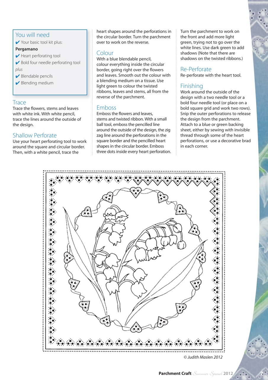 Parchment Craft Preview Pages